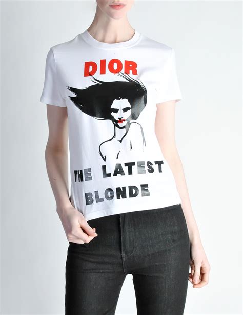 t-shirt dior the latest blond|Dior Latest Blonde .